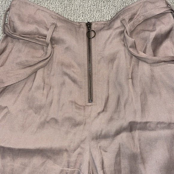 Intermix Wide Legged Belted Pant - Picture 3 of 6